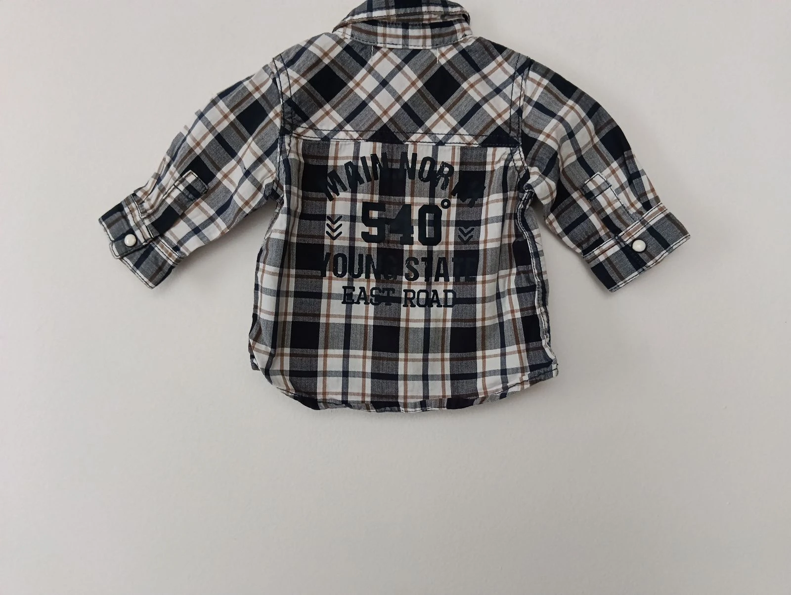 Camisa a cuadros Gémo 3 MESES – photo 2